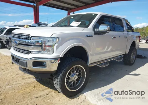 2019 Ford F-150 Lariat z USA, uszkodzony, nr VIN 1FTEW1E42KFC53570